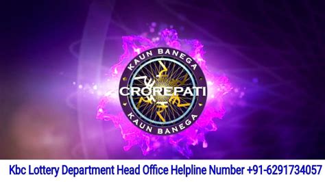 department kbc lucky draw|Kbc lottery Lucky Draw .
